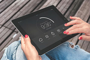 Responsive UI UX Tablet Mockup, an iPad Mockup by DesignRushMarket (Thumbnail 10 of 16)