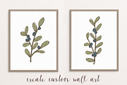 Vintage Rustic Florals, an Illustration by Kellie Jayne Studio (Thumbnail 6 of 11)