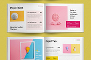 Graphic Designer Portfolio Layout, a Brochure Template by ContestDesign (Thumbnail 4 of 5)