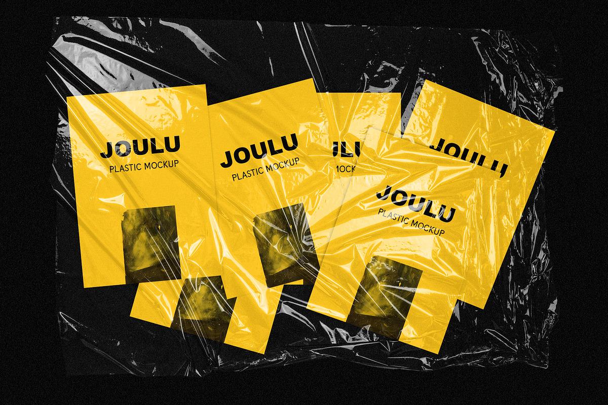 JOULU - Plastic Wrinkle Mockup, a Product Mockup by Bolderaja1 Studio (Photo 3 of 15)