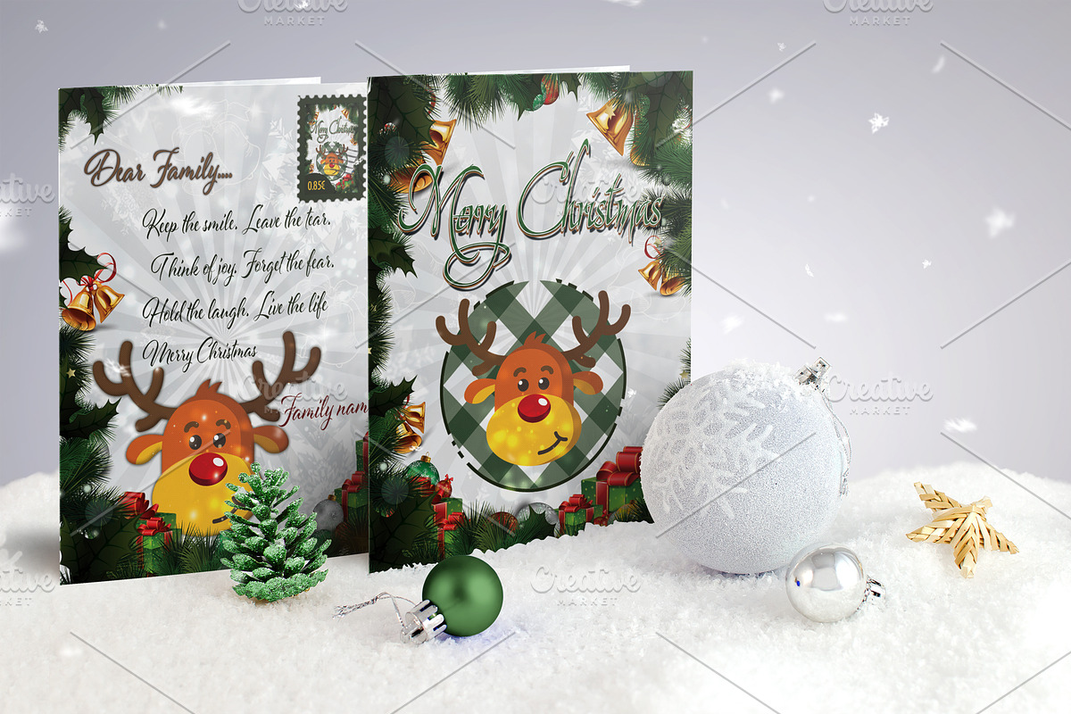 Christmas Card, a Card Template by Design by Mirko (Photo 4 of 6)
