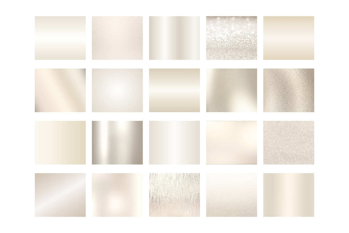 Pearl Digital Paper, Ivory Gradient, a Background Graphic by Business Chic (Photo 3 of 6)