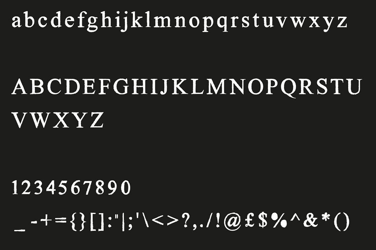Zimu - Scary & Dark Serif Font, a Serif Font by Kohl + Cole (Photo 7 of 7)