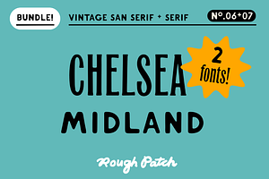 Vintage Font Bundle