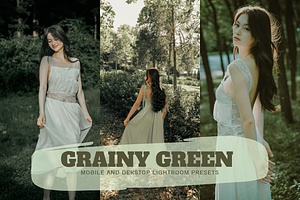 Grainy Green Lightroom Presets