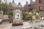 Stained Glass Wedding Table Numbers, an Invitation Template by Arfis (Thumbnail 8 of 11)