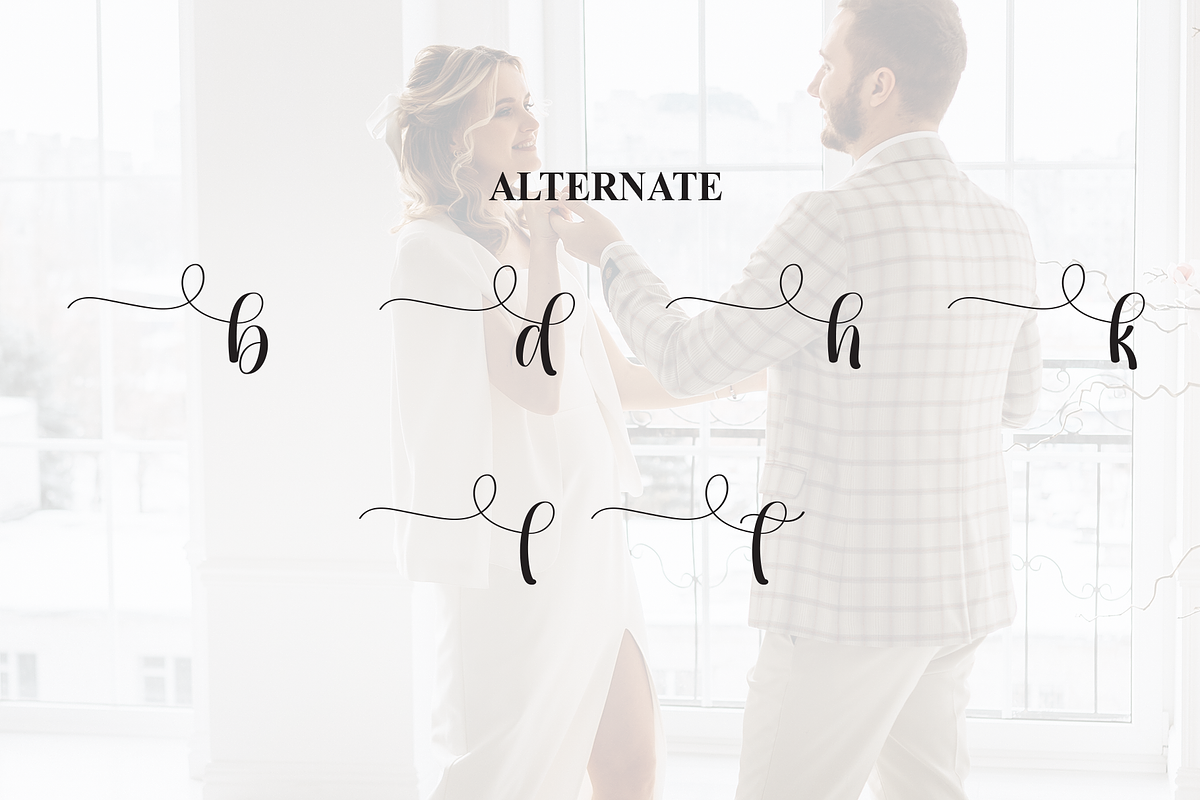 Dancingdate | Script Font, a Handwritten Font by Scratchones (Photo 7 of 8)