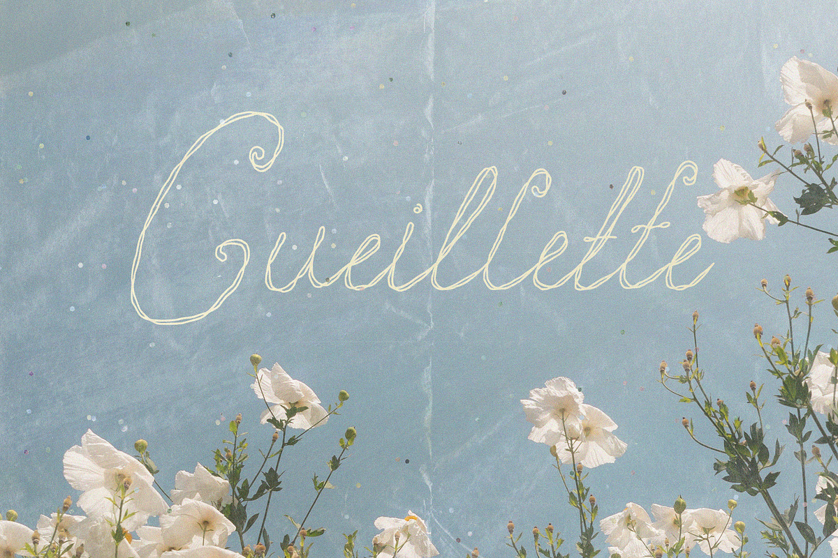 Cute Sign Romantic Textured Script, a Script Font by AnMark (Photo 11 of 11)