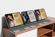Realistic Tablet Mockup, an iPad Mockup by GraphicWindow (Thumbnail 5 of 5)