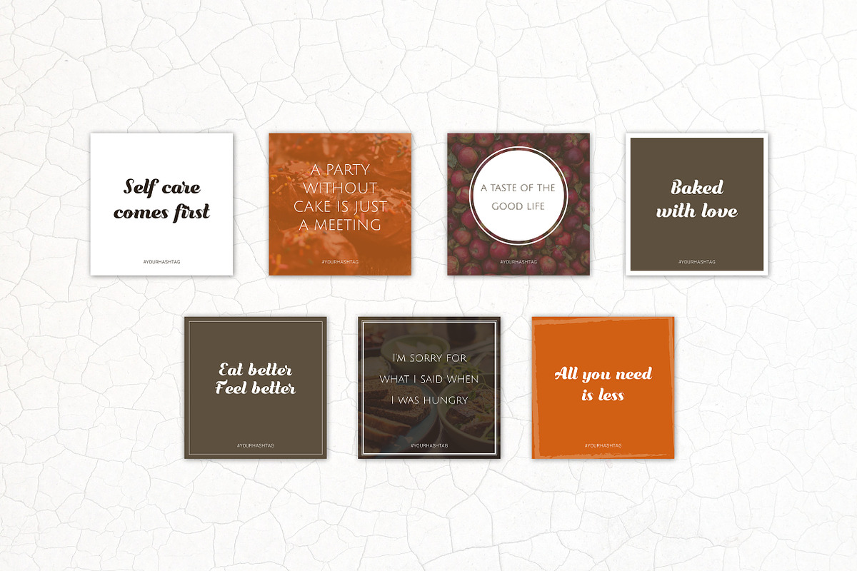 Social Media Quotes - Foodie Edition, a Social Media Template by Annemiek van Luinen (Photo 3 of 6)
