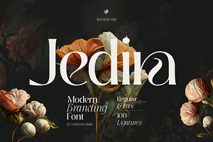 Jedira - Modern Branding Font, a Serif Font by creativemedialab