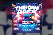 Retro 90s Party Flyer Template, a Flyer Template by RTXdesinger99 (Thumbnail 2 of 3)