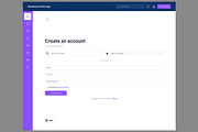 Sign up, sign in & Password Web app, an App Template by nagaredesignstudio (Thumbnail 2 of 5)