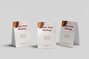 Table Tent Mockup, a Merchandise Mockup by Akaimockup (Thumbnail 5 of 6)