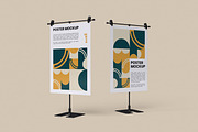 Poster Stand Mockup, an Advertising Mockup by HanaSaka_Studio (Thumbnail 4 of 5)