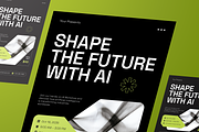 AI Workshop Flyer Set, a Flyer Template by Annora Studio (Thumbnail 6 of 6)