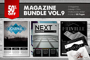 Magazine Bundle 9, a Magazine Template by Luuqas Design (Thumbnail 1 of 5)