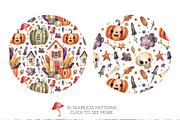 Happy Halloween, an Illustration by Watercolor by Tonia Tkach (Thumbnail 3 of 5)