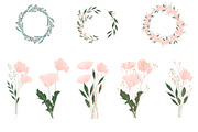 Blush Pink Flowers Poppies One Touch, an Illustration by MariiaVasilenko (Thumbnail 3 of 10)