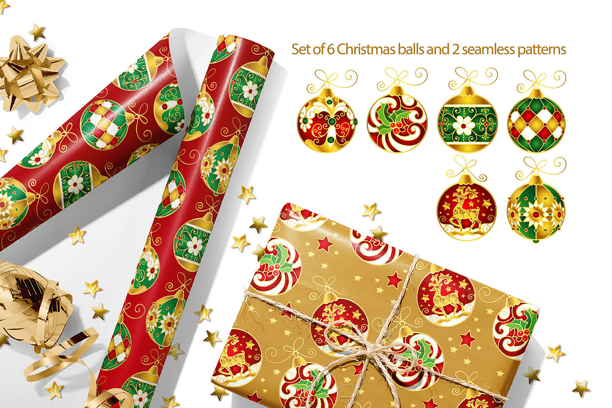 Christmas Vector Collection, a Pattern Graphic by Marina.Markizova (Photo 4 of 6)