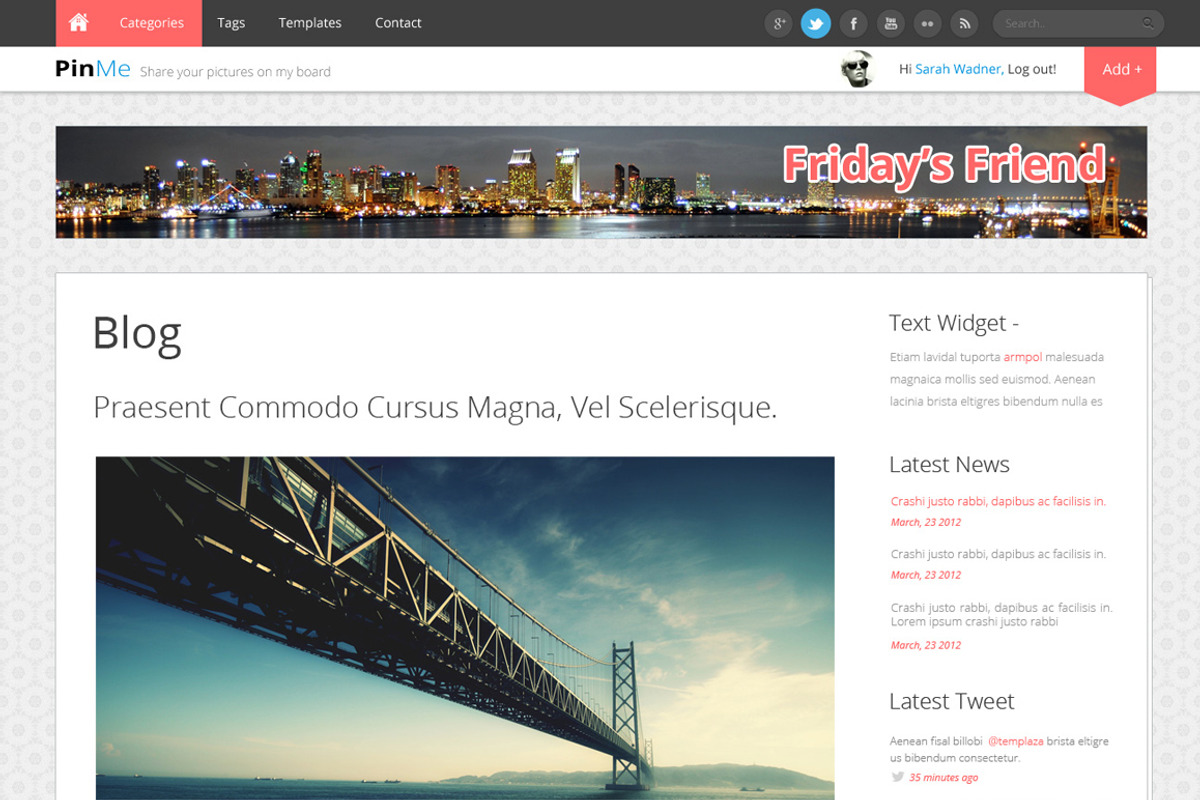 PinMe - Responsive Joomla Template, a Websites & App Template by TemPlaza (Photo 4 of 4)