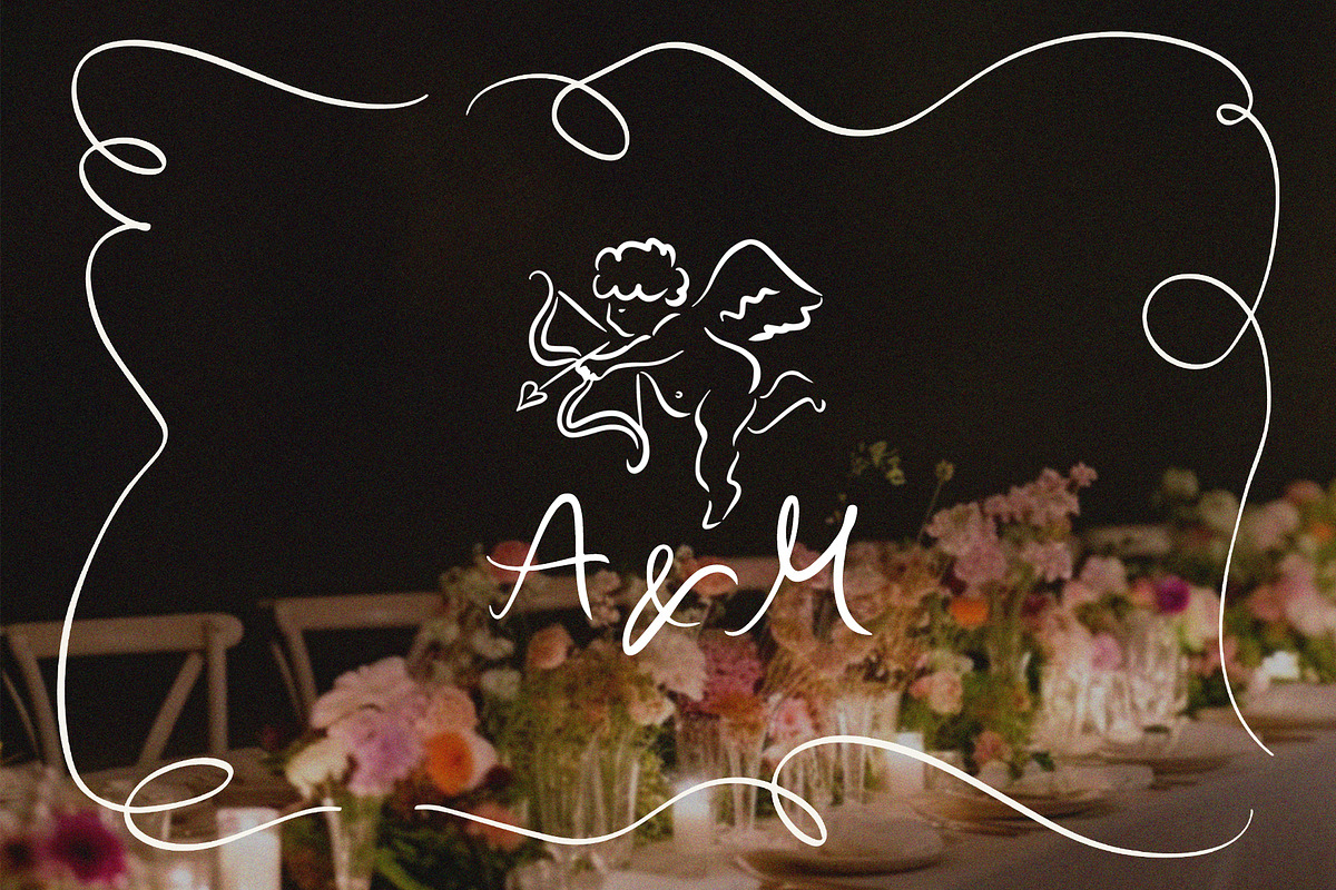 Whimsical Wedding Illustrations SVG, an Illustration by Calamar Studio (Photo 2 of 33)