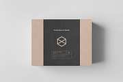 Carton Box Mock-up 135x105x60, a Product Mockup by Yogurt86 (Thumbnail 6 of 10)