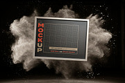 Floating Poster Mockups with Dust, a Mockup by Luuqas Design (Thumbnail 2 of 8)