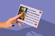 Selena Birthday Invitation, an Invitation Template by Mountain Folk Creative (Thumbnail 4 of 7)