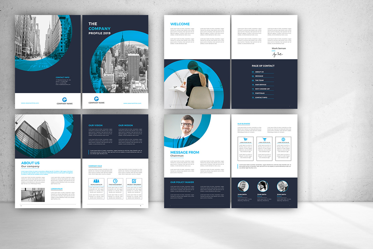 Company Profile, a Brochure Template by design_pick (Photo 11 of 12)
