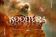 Kooltura - Psychedelic Type, a Symbol Font by ikiiko (Thumbnail 1 of 5)
