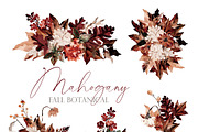 Watercolor Clipart - MAHOGANY FALL, a Decorative Illustration by Beigetime (Thumbnail 5 of 15)