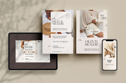 Marketing Kit, a Flyer Template by Moscovita Studio