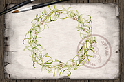 Mistletoe Watercolor Illustration, a Decorative Illustration by DioFlow (Thumbnail 4 of 5)