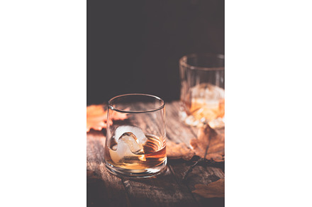 Glass of scotch whiskey, a Food & Drink Photo by piter.goskov