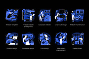 50 Development UI illustrations, a Templates & Theme by Visual Generation (Thumbnail 9 of 12)