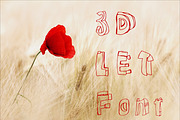 Transform Your Designs 3D Typography, a Serif Font by Ink & Pixel Dreams (Thumbnail 2 of 2)