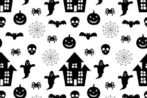 Halloween Pattern. Halloween SVG