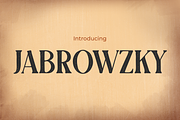JABROWZKY, a Serif Font by TokoPress (Thumbnail 1 of 10)