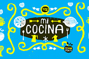 Mi Cocina all family, a Font by Rodrigo Typo (Thumbnail 1 of 4)