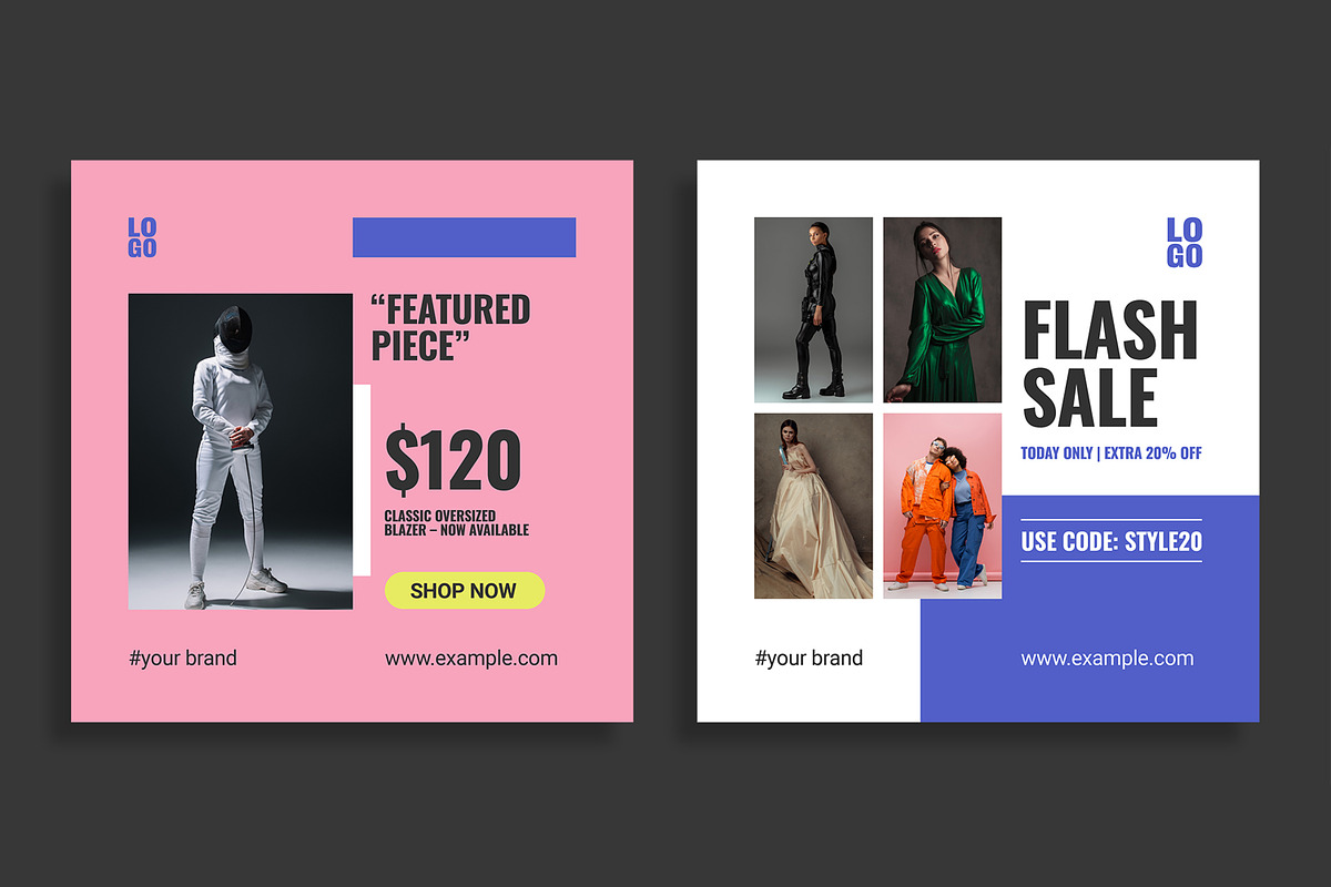 Modern Social Media Post Template preview 5