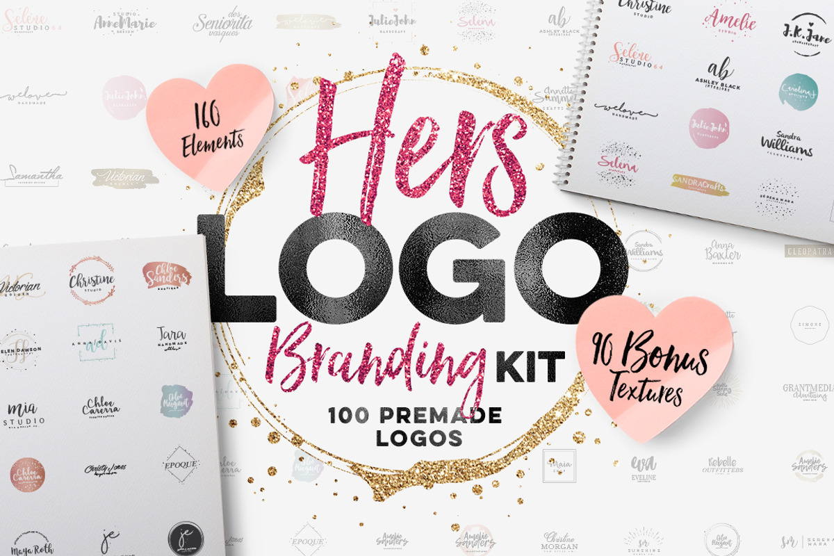 Hers Logo Branding Kit, a Branding & Logo Template by Graphicdome (Photo 1 of 25)