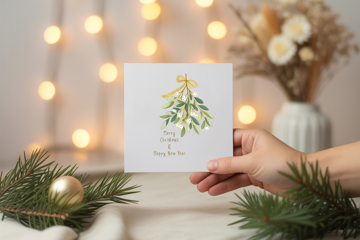 Colored Pencils Christmas, a Seasonal Illustration by Vasmila (Photo 6 of 12)
