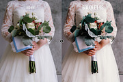 Bouquet Wedding Action for Photoshop, an Action Add-On by skybluecreative (Thumbnail 8 of 9)