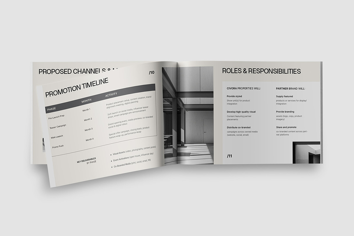 Project Business Proposal Template, a Brochure Template by TMint Play (Photo 5 of 8)