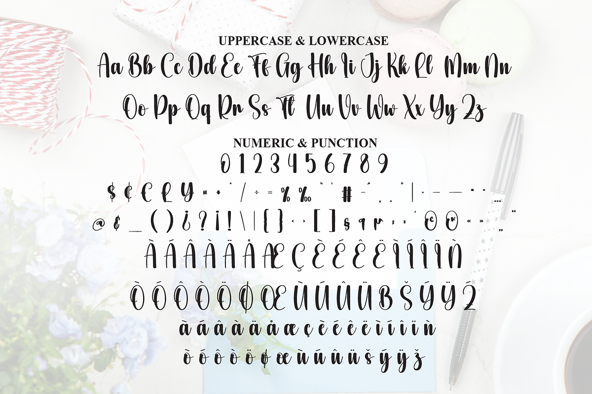 Birthday | Script Font, a Handwritten Font by Scratchones (Photo 7 of 8)