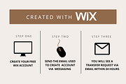 Creme Wix Landing Page Template, a Landing Page Template by Turia Avenue (Thumbnail 4 of 5)