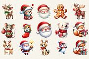 Watercolor Characters Clipart, an Illustration by DreamCafeArt (Thumbnail 3 of 7)