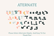 Groovy Vintage, a Sans Serif Font by Mini_World (Thumbnail 8 of 8)