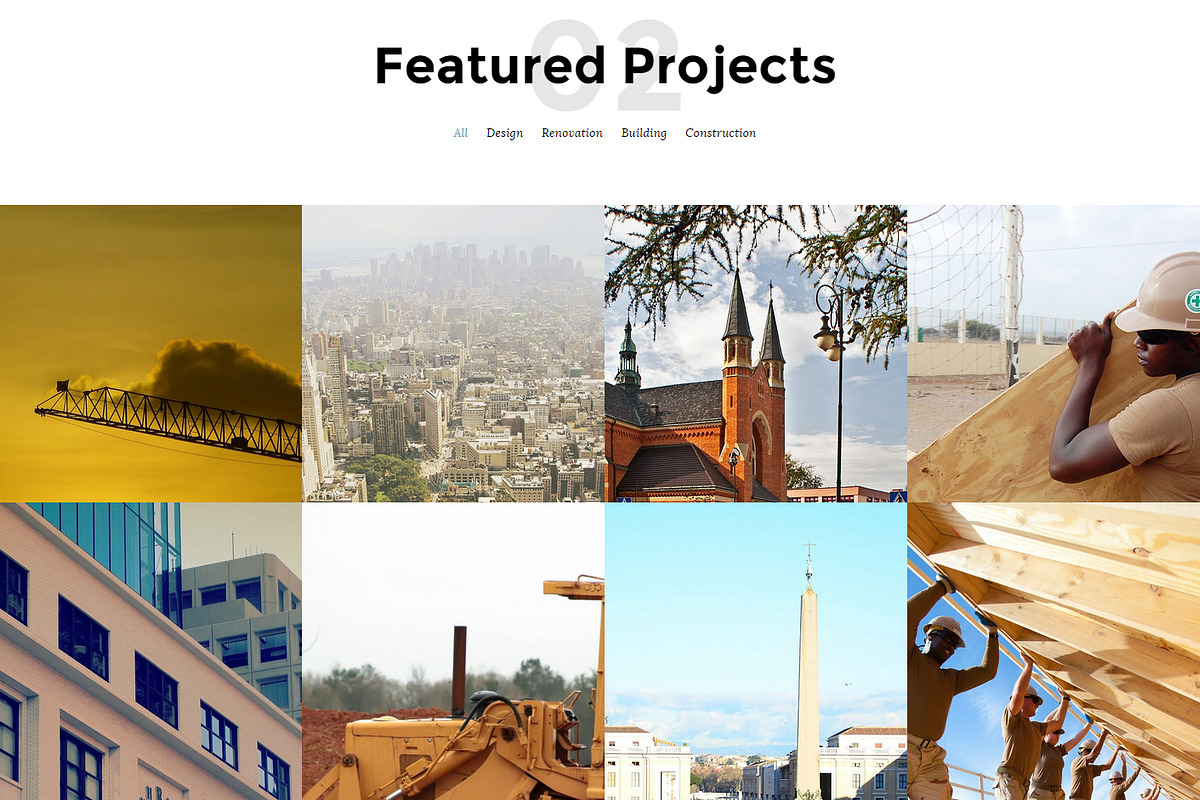 Constru-Construction Joomla Template, a Websites & App Template by JoomlaUX (Photo 3 of 5)
